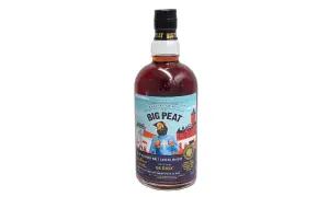 Bouteille de whisky Big Peat, édition Québec. Un avis sur ce whisky tourbé et fumé.
