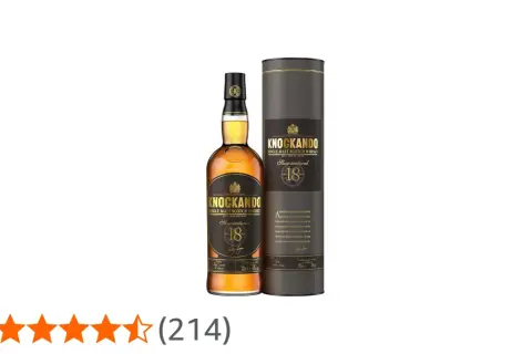 Bouteille et tube de Knockando 18 ans. Avis sur ce whisky single malt slow matured.